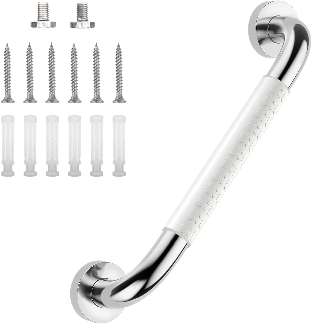 Anti-Slip 12 Inch Grab Bar for Bathroom