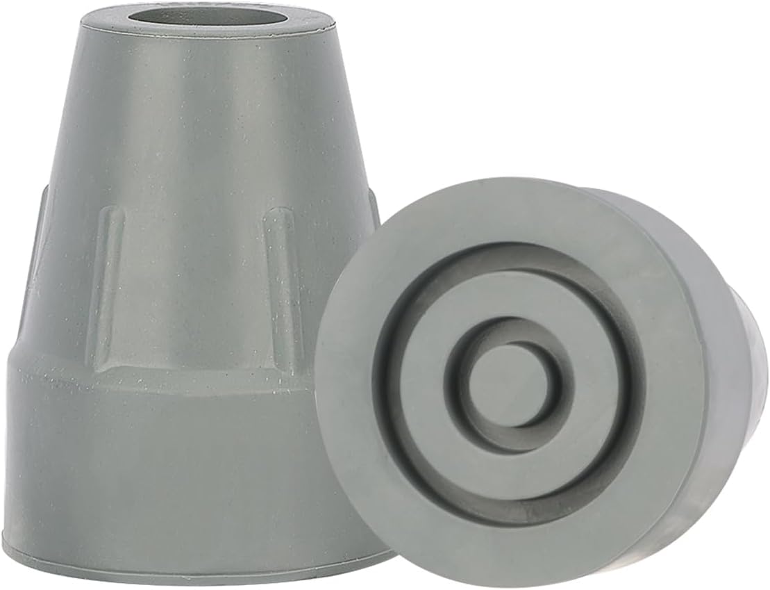 Rubber Cane Tips, Fits 3/4" & 7/8" Walking Aids