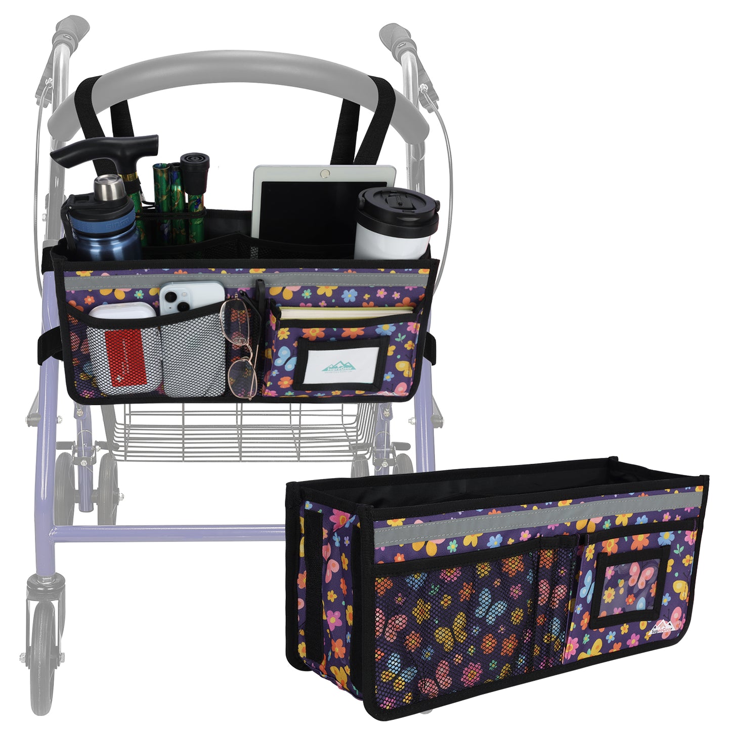 Large Capacity Rollator Basket