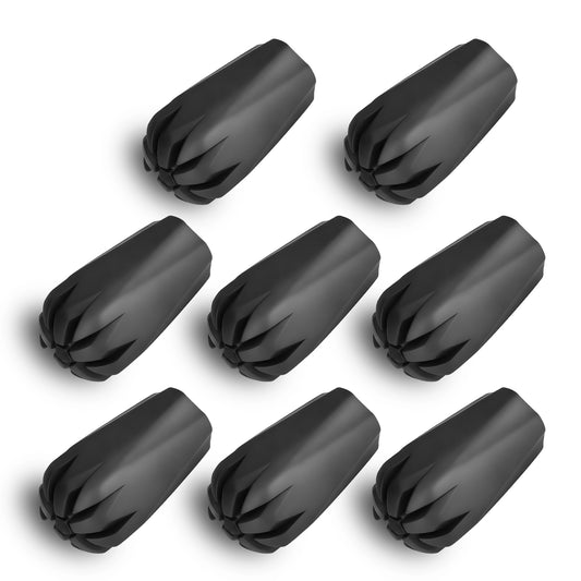 Trekking Pole Replacement Tips – Anti-Slip Rubber Ends, 8-Pack