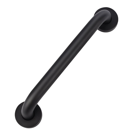 Non-Slip Black Bathroom Safety Grab Bar