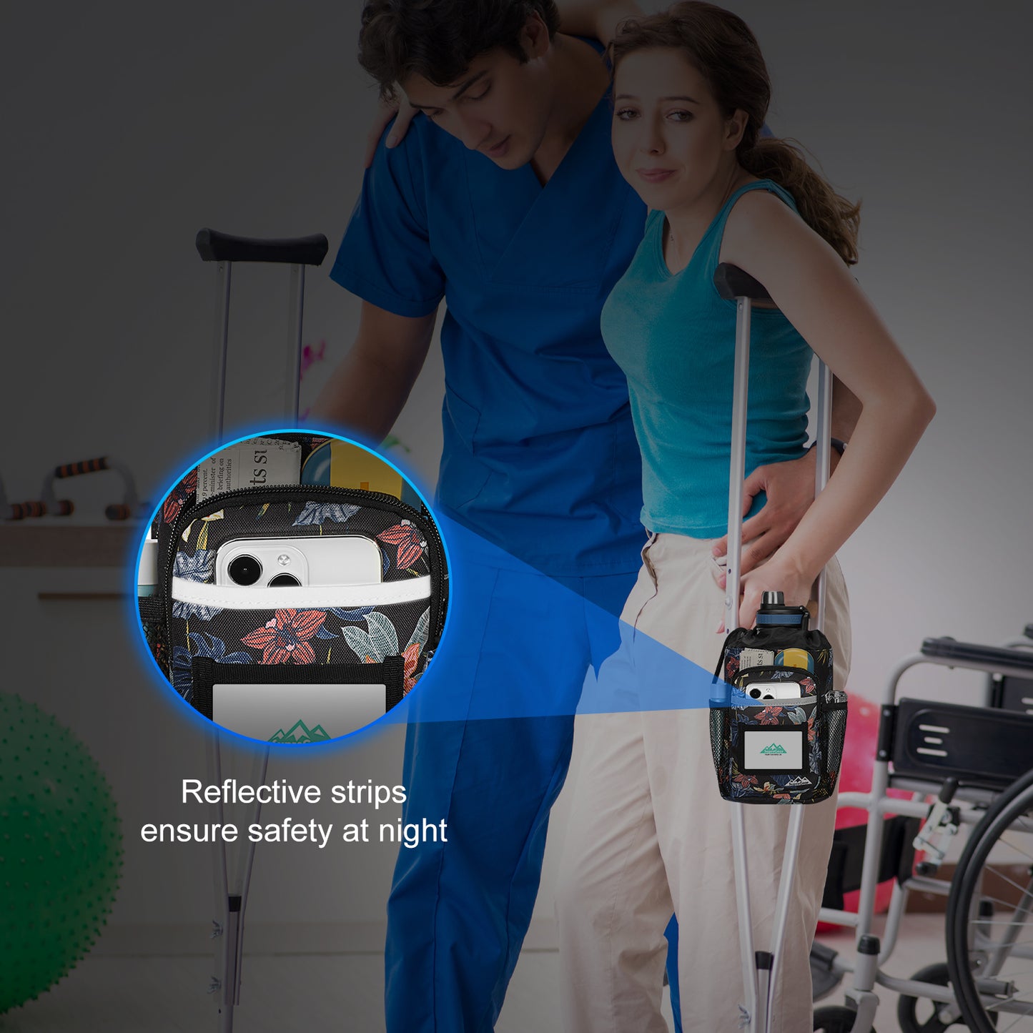 Waterproof Crutch Bag