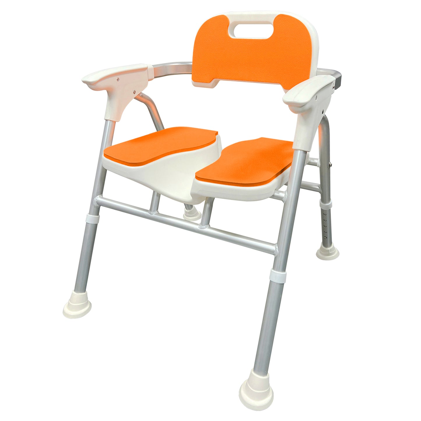 Quick-Fold Shower Chair w/ Anti-Slip Seats