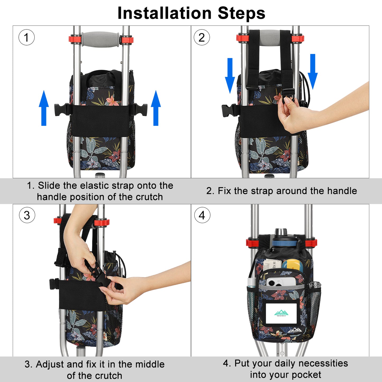 Waterproof Crutch Bag