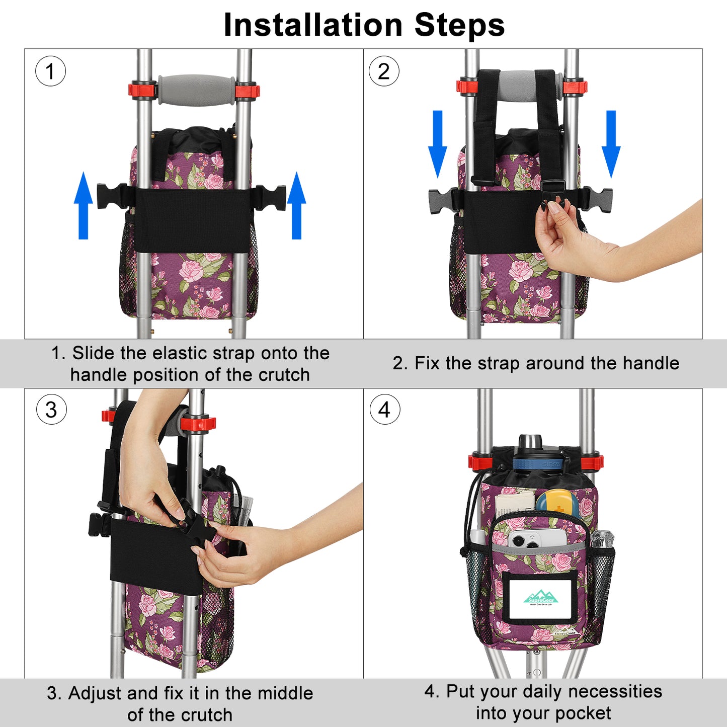 Waterproof Crutch Bag