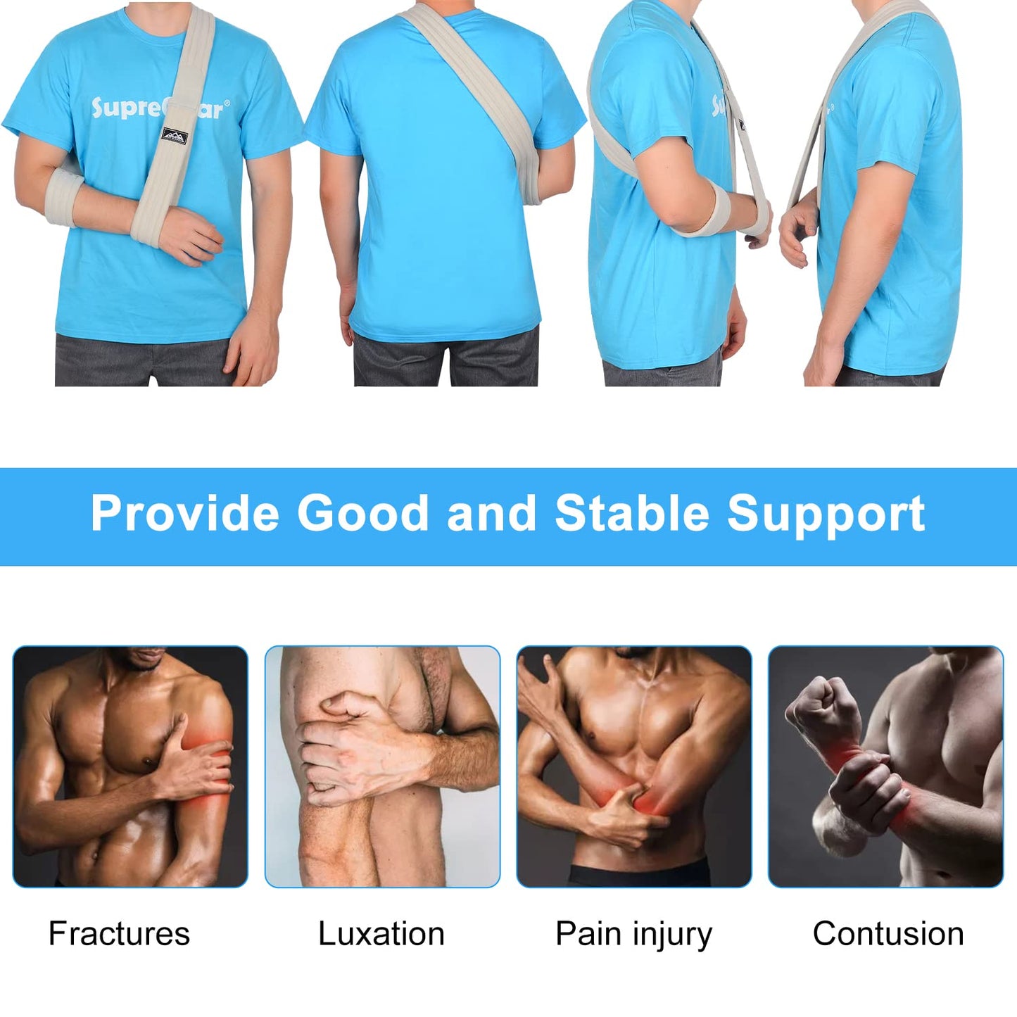 Arm Sling for Shoulder Injury Broken/Fractured Bones