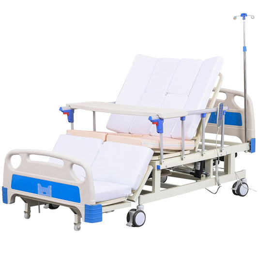 4-Function Remote Control Electric Hospital Bed (Mattress Included)