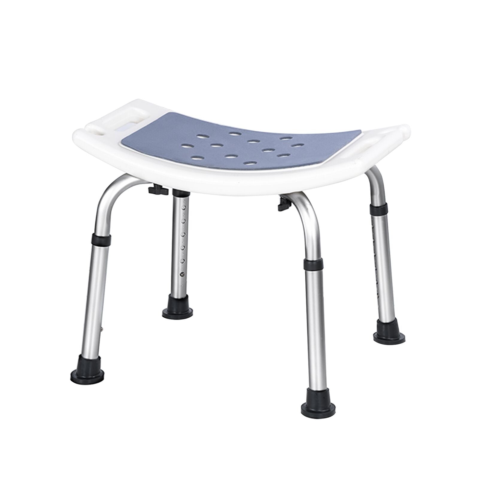 SupreGear Adjustable Shower Chair w/ Backrest Suction Cups