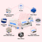 Widened 5-Function Electric Hospital Bed (Mattress Included)