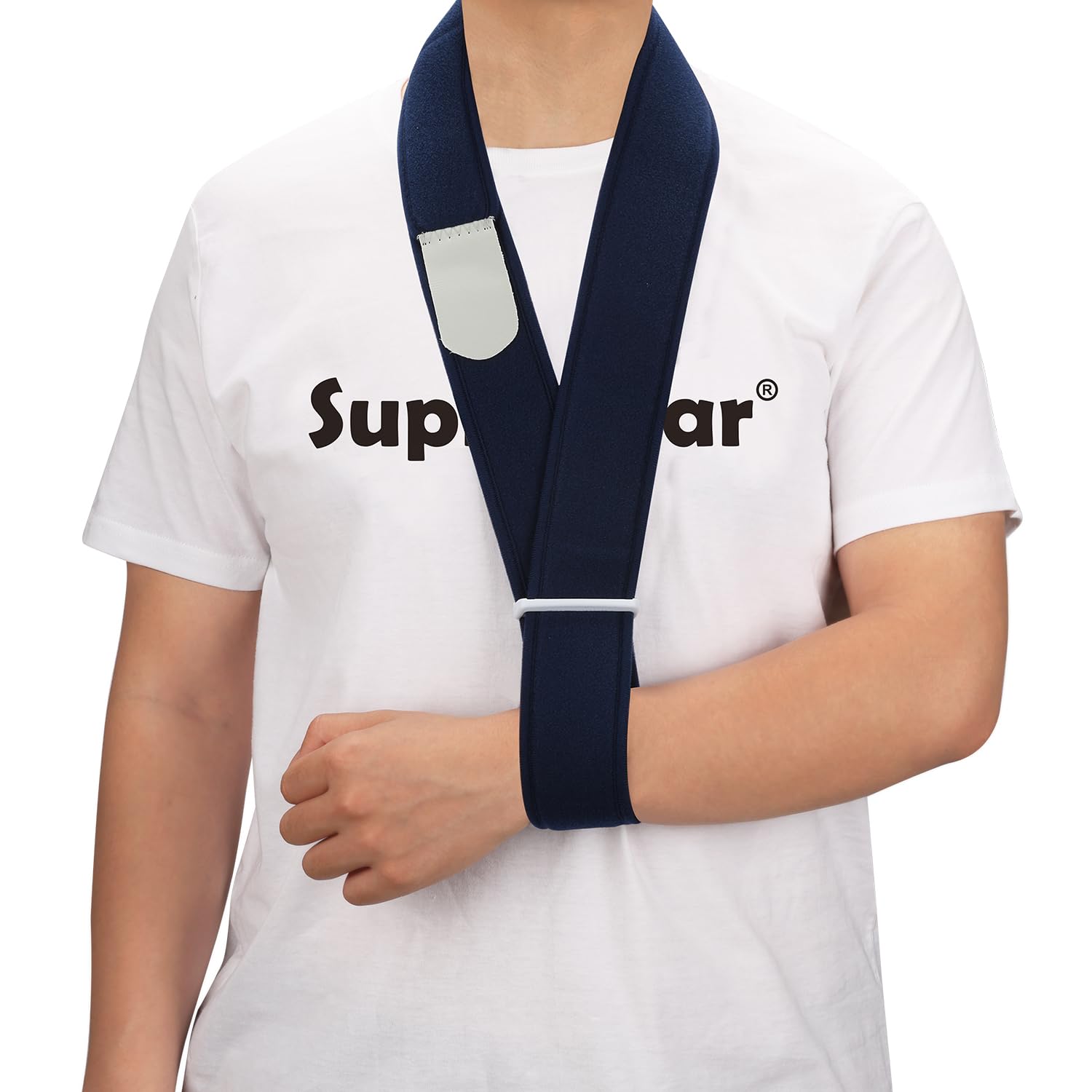 arm gear SupreGear Arm Sling – Adjustable, Ergonomic Arm Immobilizer Dark Blue