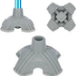 4 Point Self Standing Quad Support Rubber Replacement Cane Tip