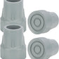 4pcs Cane Tips, 1-in Rubber Replacement Tips