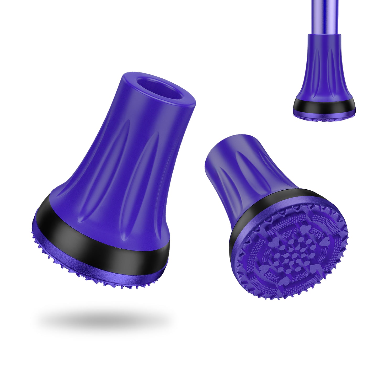 2-Pack 3/4" Cane Tips for All-Terrain Use