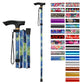 Folding Cane Adjustable Walking Stick Lightweight Travel Cane with T Handle