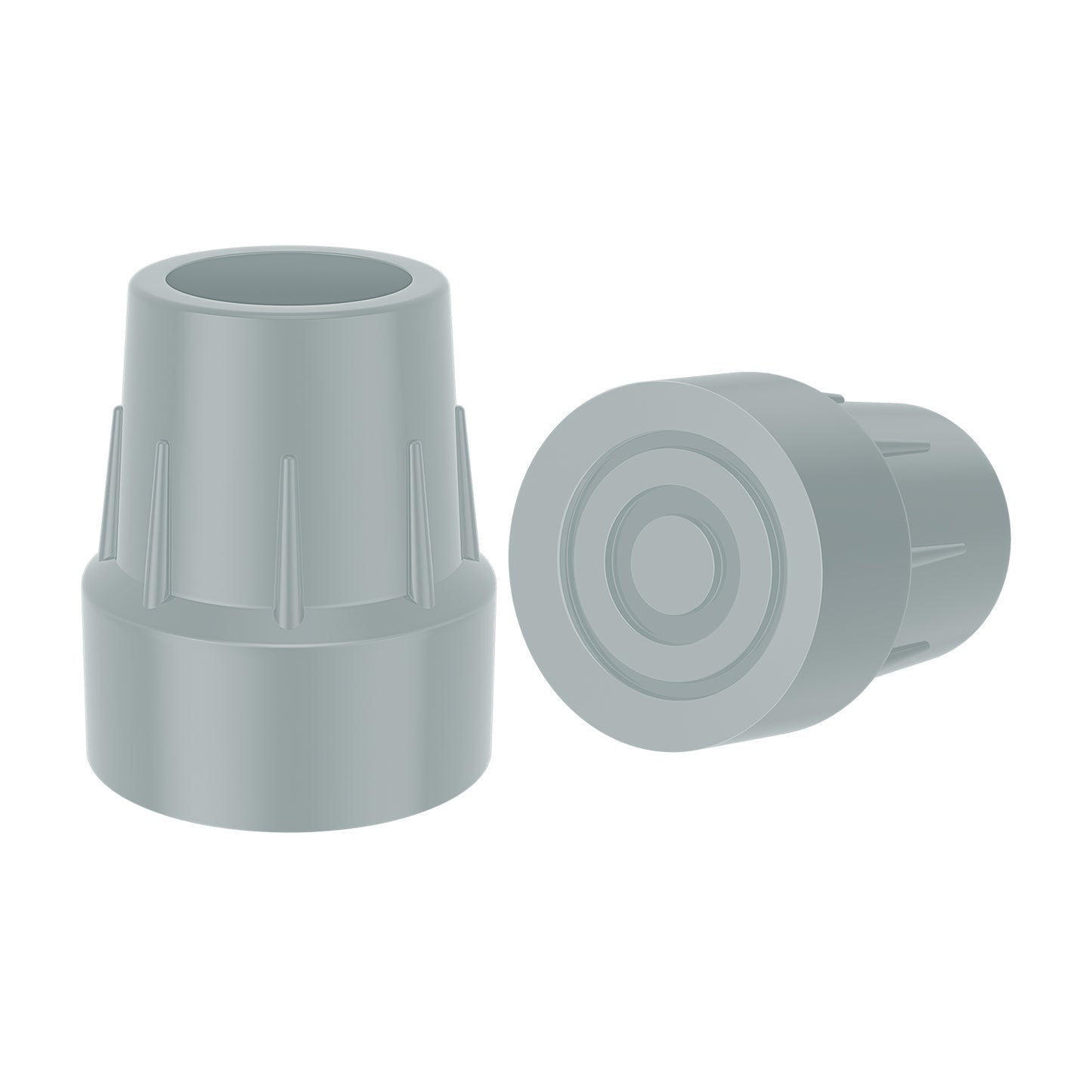 1" Heavy Duty Cane Tips, 2-Pack