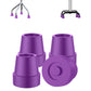 Cane Tips Replacement Rubber 4 or 8 Pack for Walking Canes & Quad Canes 1/2 or 5/8 Inch