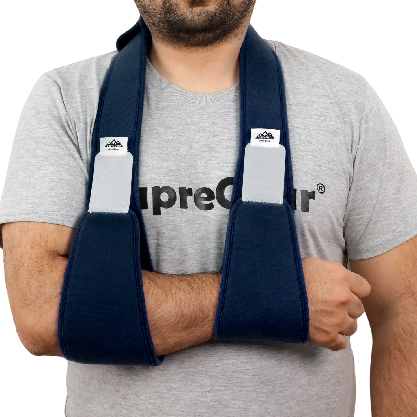 Arm Sling Shoulder Immobilizer, 0.18 lb Lightweight Support with 61" Adjustable Straps