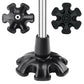 3/4 Inch Stable Six Point Non-Slip Cane Tip