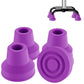 4pcs Quad Rubber Cane Tip