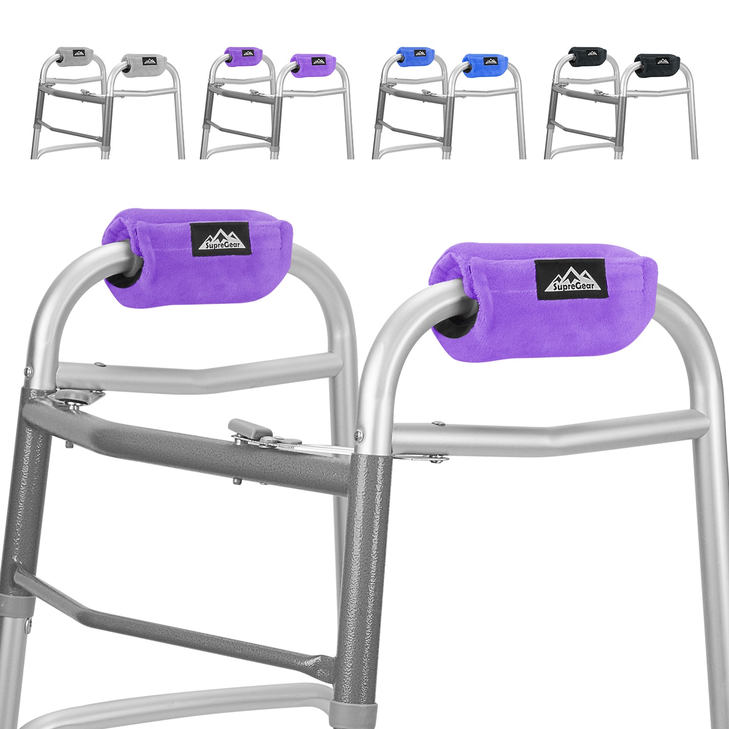 2 Pack Hand Grips Handle Covers Rollator Grip Pads