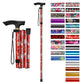 Folding Cane Adjustable Walking Stick Lightweight Travel Cane with T Handle