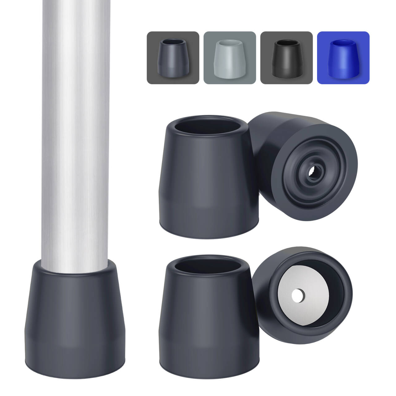 4 Pack Walker Tips Walker Replacement
