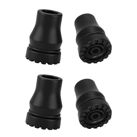 4 Pack Non-Slip Rubber Replacement Cane Tip
