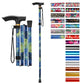5-Level Adjustable Height Walking Stick Folding Cane