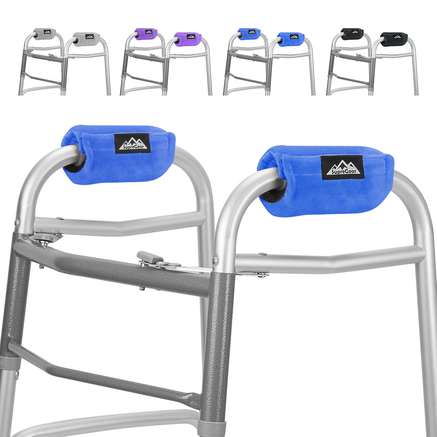 2 Pack Hand Grips Handle Covers Rollator Grip Pads