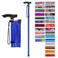 Folding Cane Adjustable Walking Stick Lightweight Travel Cane with T Handle