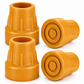 1 Inch Cane Tips 4 Pack Rubber Replacement Crutch Tips for Walker Cane