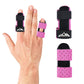Finger Splint Support 2 Pack Adjustable Trigger Finger Brace for Broken Sprain Arthritis