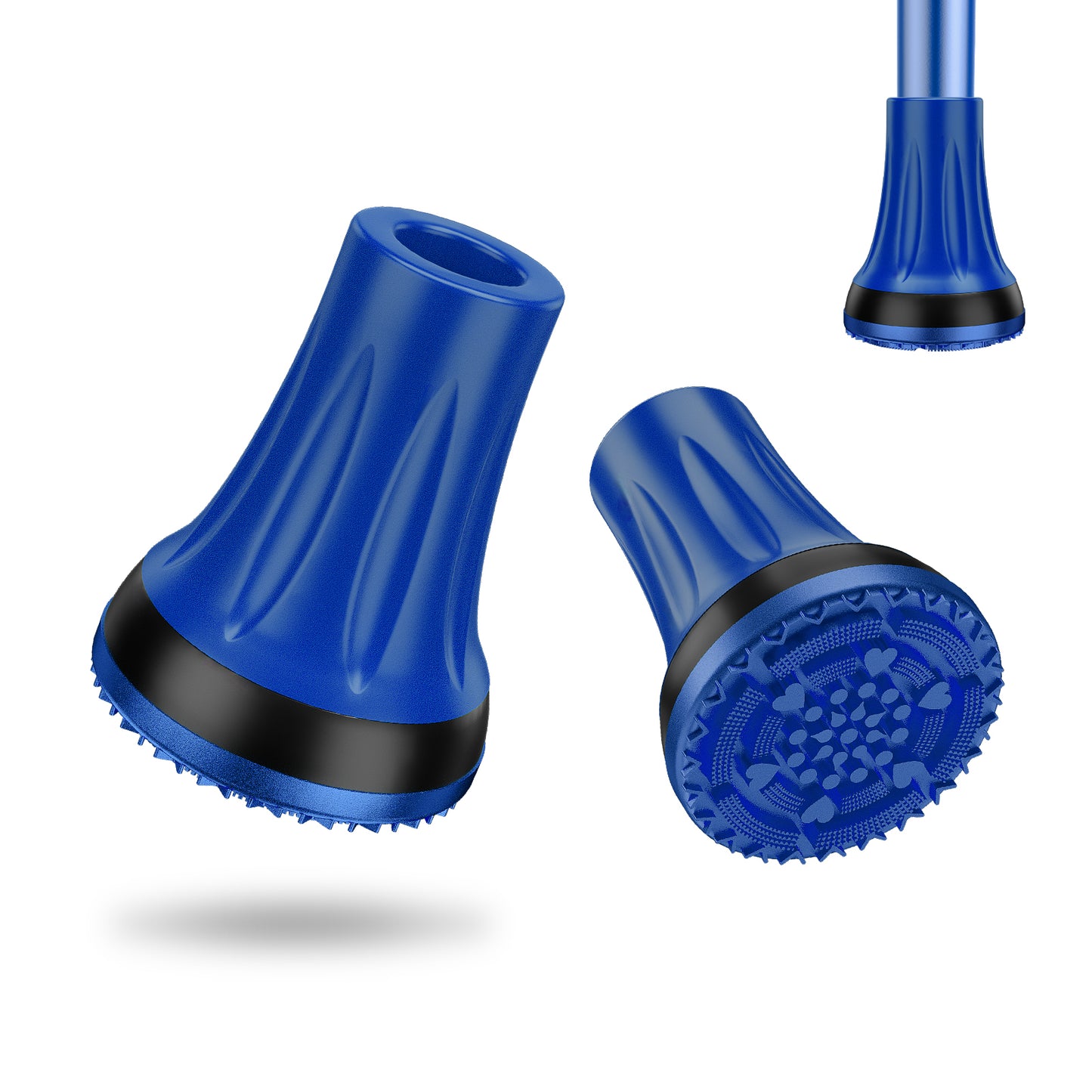 2-Pack 3/4" Cane Tips for All-Terrain Use