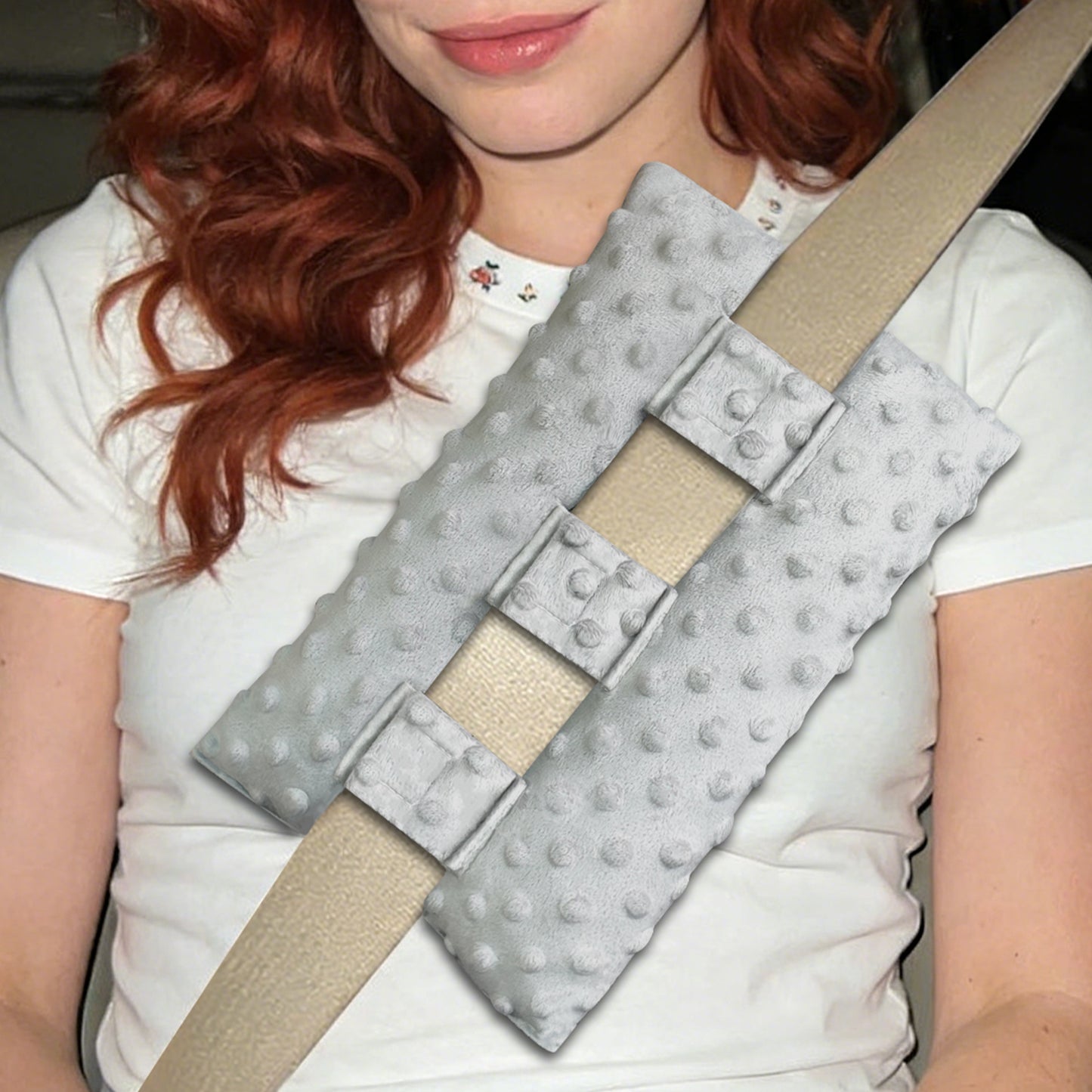 Chest Seatbelt Pillow – Soft Comfort Cushion for Travel