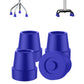 Cane Tips Replacement Rubber 4 or 8 Pack for Walking Canes & Quad Canes 1/2 or 5/8 Inch