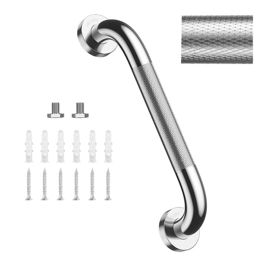 304 Stainless Steel Bathroom Grab Bar, 1.25-Inch Diameter