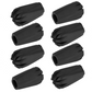 Trekking Pole Replacement Tips – Anti-Slip Rubber Ends, 8-Pack