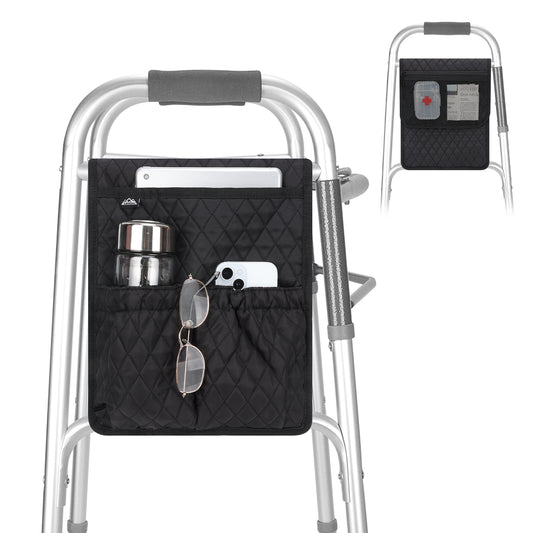 Universal Walker Bag Organizer with Multiple Pockets