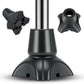 Quad Cane Tips 2 Pack – Non-Slip 4-Prong Rubber Replacement Feet with Reinforced Metal Insert for Walking Canes