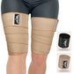 2 Pcs Adjustable Hamstring and Thigh Compression Wraps