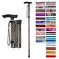 Folding Cane Adjustable Walking Stick Lightweight Travel Cane with T Handle