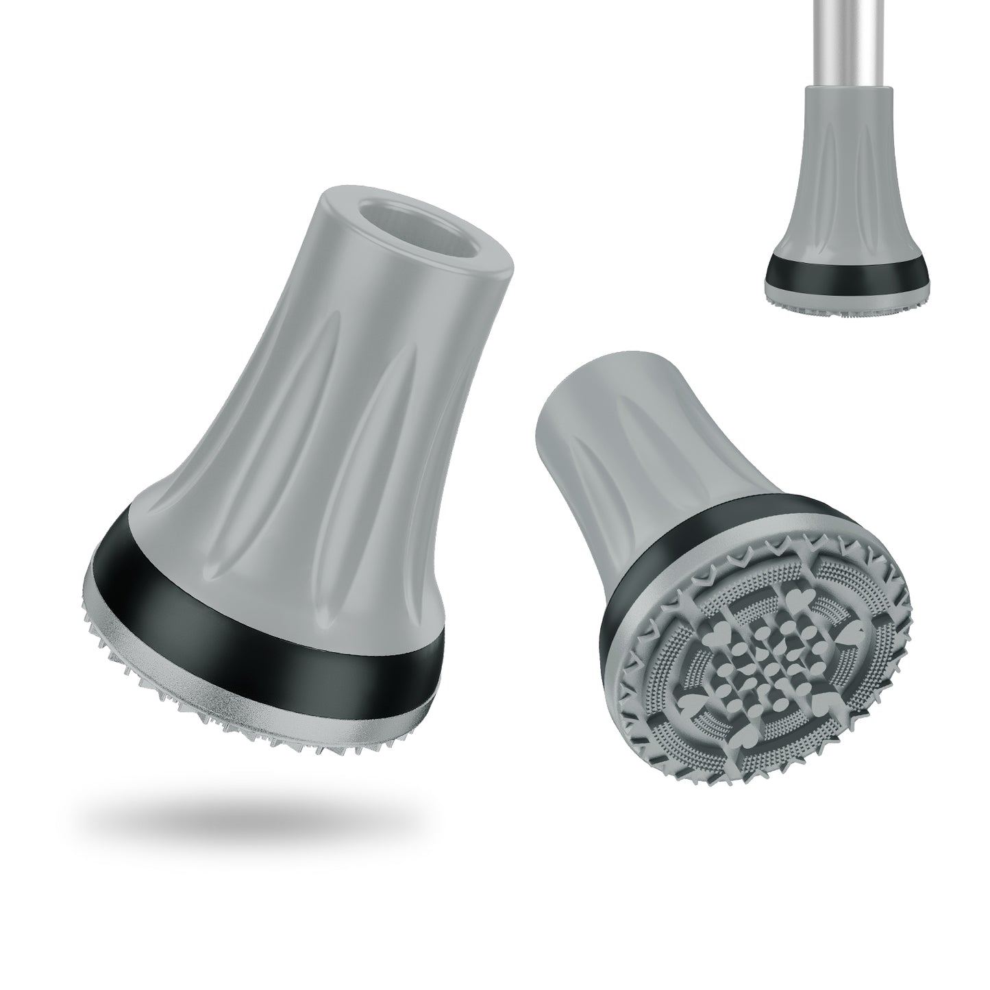 2-Pack 3/4" Cane Tips for All-Terrain Use