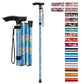 5-Level Adjustable Height Walking Stick Folding Cane