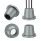 Shower Chair Replacement Feet 4 Pack Non Slip Rubber Tips for Bath Chairs 1-1/8 Inch