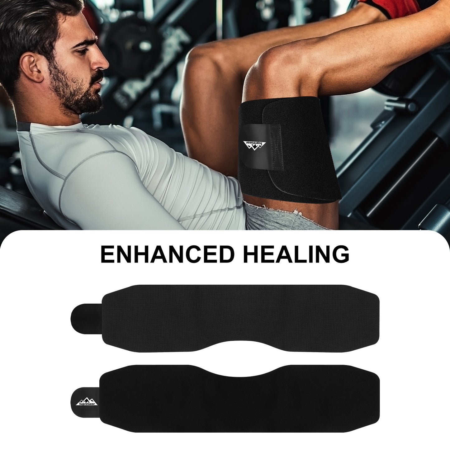 Groin Wrap Thigh Brace for Women Men Hip