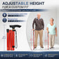 Folding Cane Adjustable Walking Stick Lightweight Travel Cane with T Handle