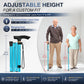 Folding Cane Adjustable Walking Stick Lightweight Travel Cane with T Handle