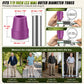 Universal Cane Tips 4-Pack Anti-Slip Rubber Replacement Tips