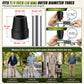 Universal Cane Tips 4-Pack Anti-Slip Rubber Replacement Tips