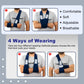 Arm Sling Shoulder Immobilizer, 0.18 lb Lightweight Support with 61" Adjustable Straps